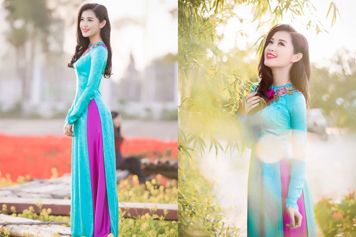 A hau Huyen My dep thien than voi ao dai Xuan-Hinh-7